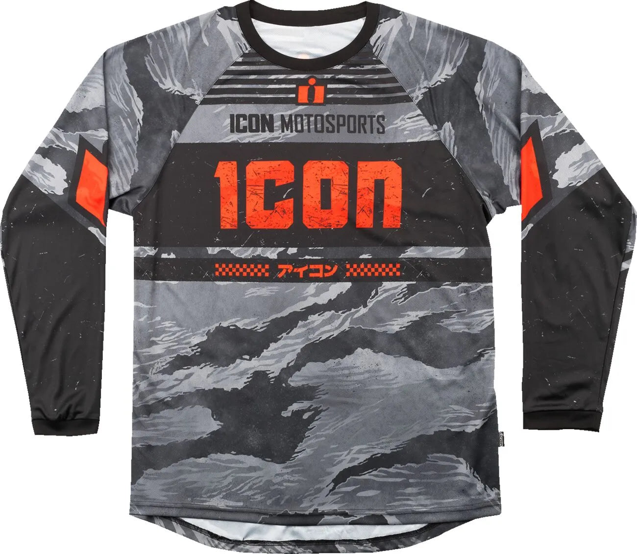 Icon Tiger's Blood Jersey - Schwarz/Camo Grau