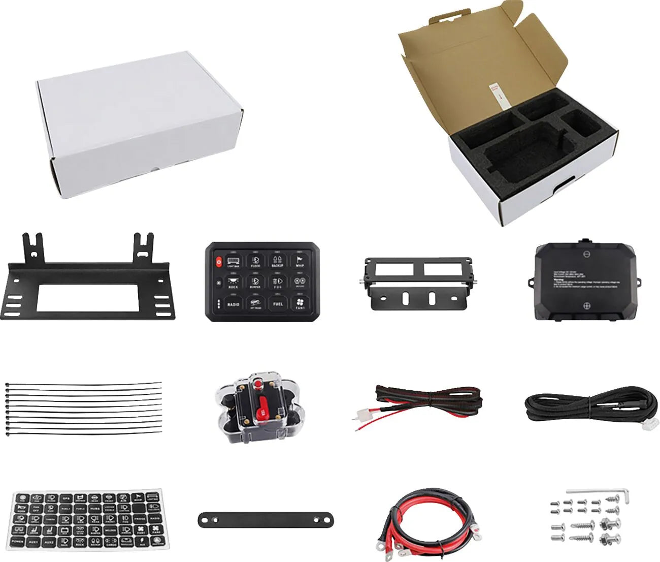 Moose Offroad Gang-Schalterpanel - 12 V