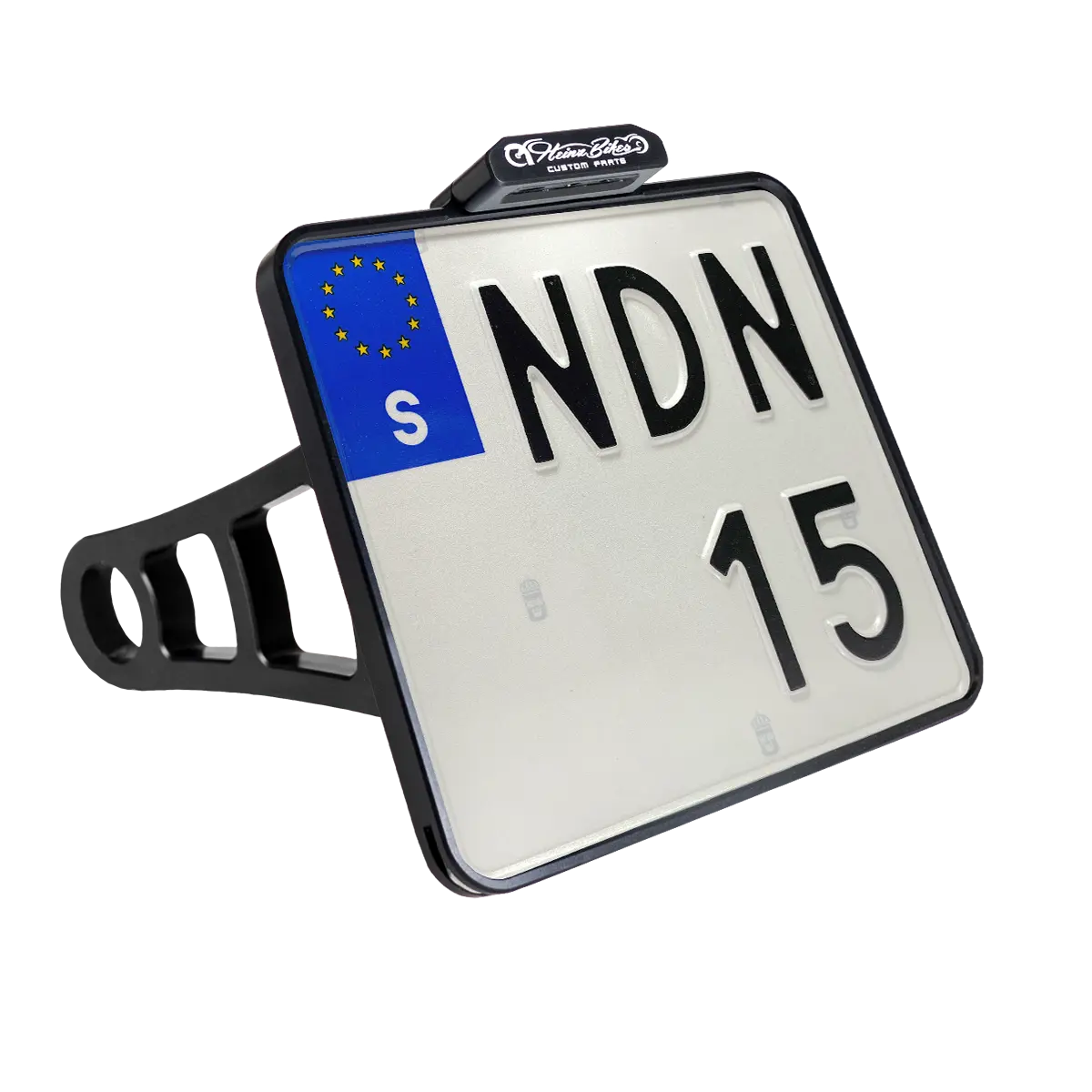 Heinz Bikes Kennzeichenhalterung für 3/4"-Achsen