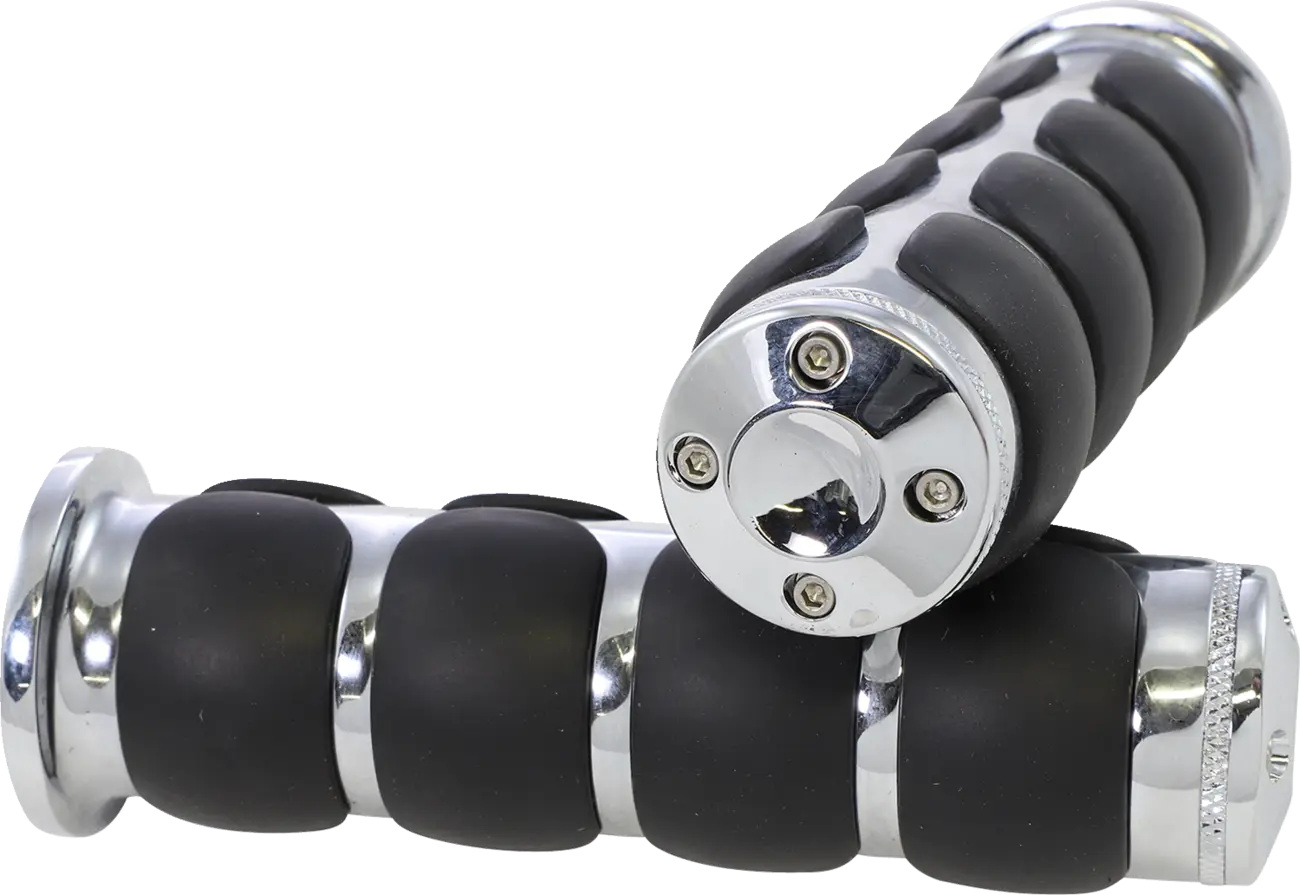 Kuryakyn Iso Griffe – 7/8" Lenker, Chrom/Schwarz