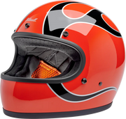 Biltwell Gringo Flames Helm