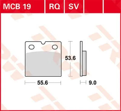 TRW Allround-Sintermetall-Bremsbeläge, 2er-Set