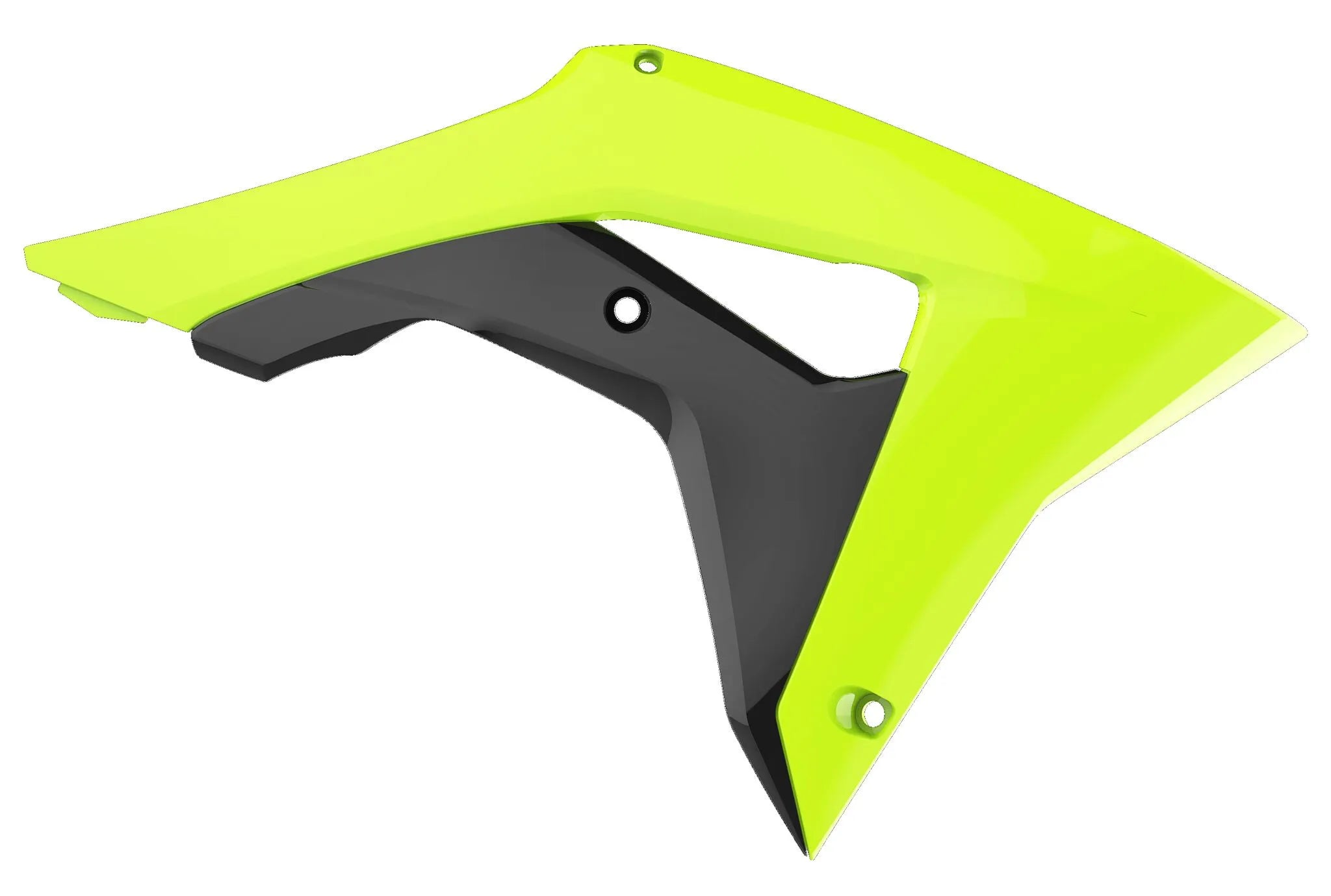 Polisport Kühlerabdeckungen für Honda – Fluoreszierendes Gelb