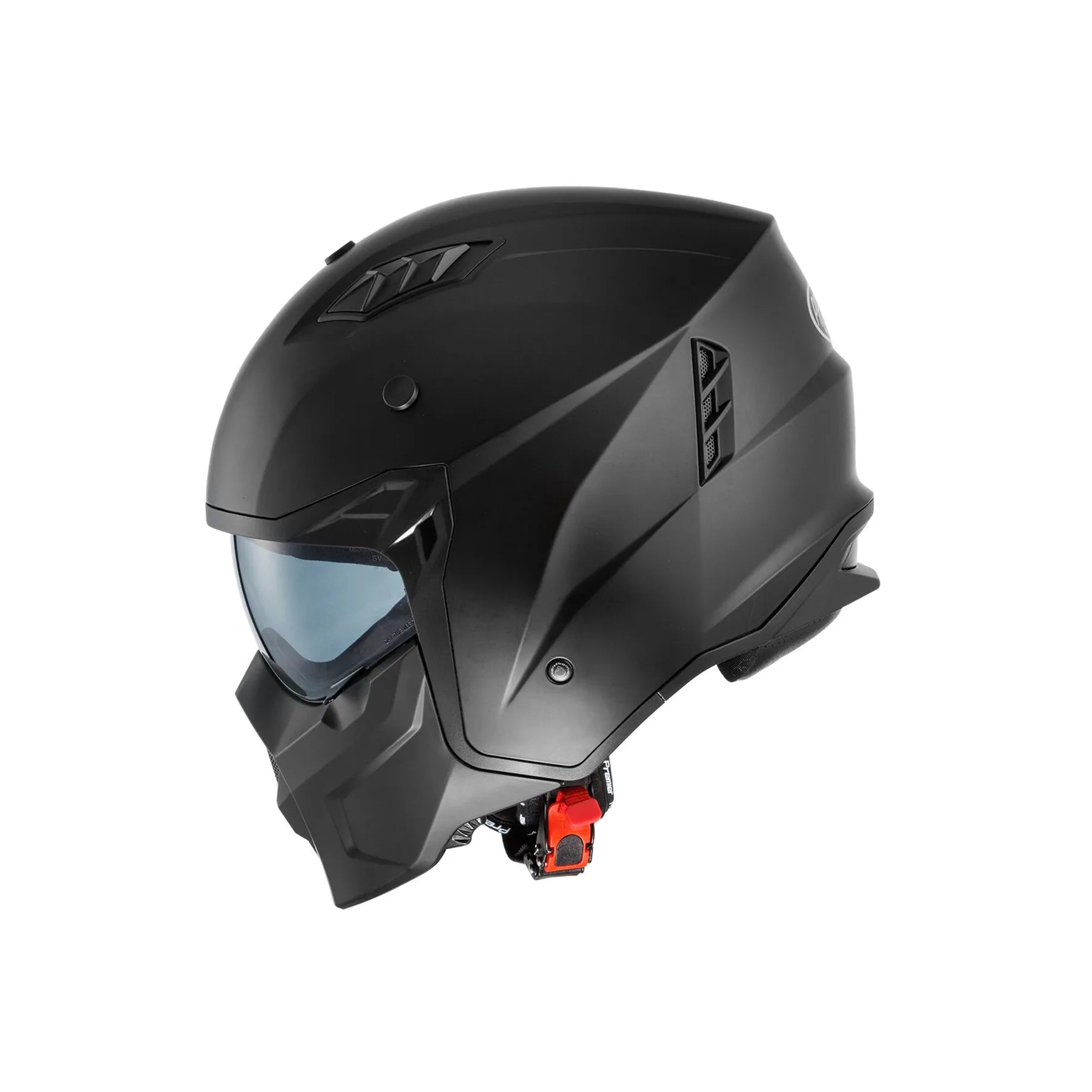 Premier Helmets Subverter Dual Sport Helm, Mattschwarz