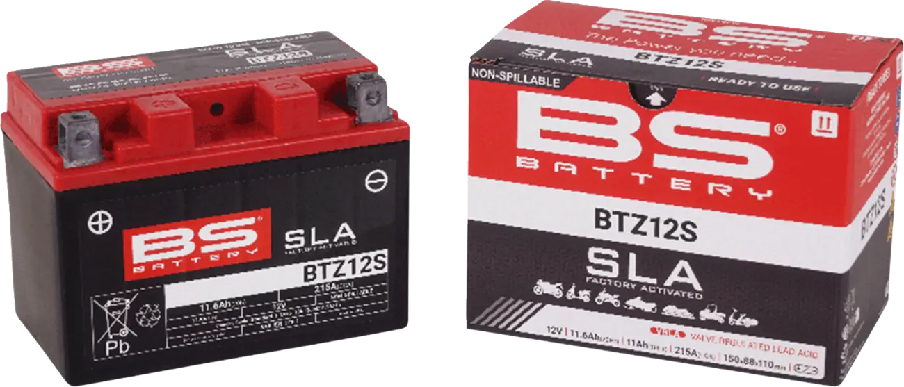 BS Battery AGM 12V 11Ah Motorradbatterie