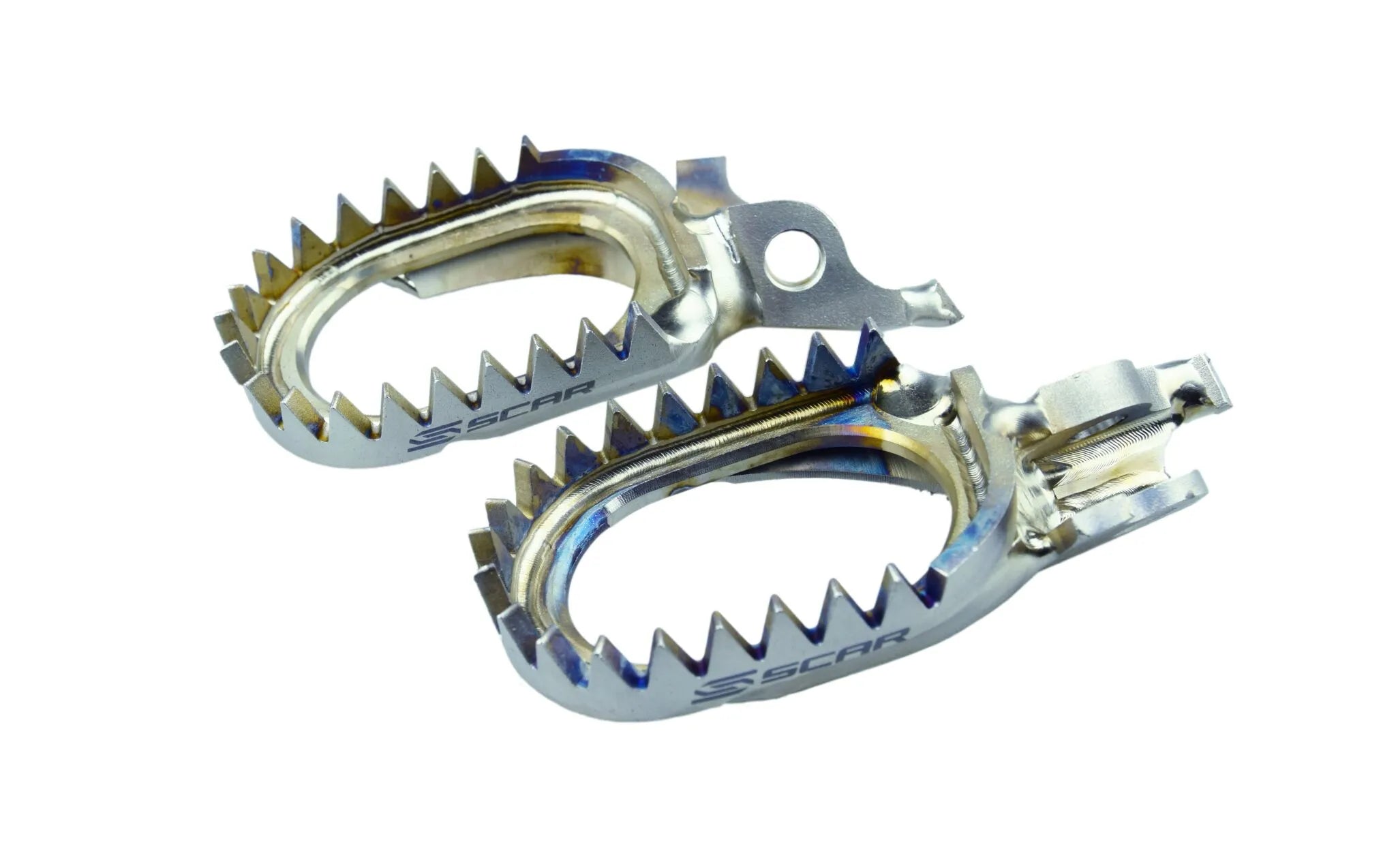 Scar Anti-Schlamm-Titan-Fußrasten