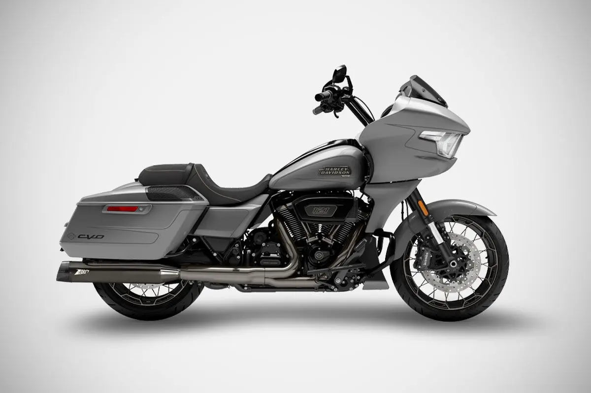 Zard 4,5" Slash-Cut Slip-ons Schalldämpfer für HD-Touring E5