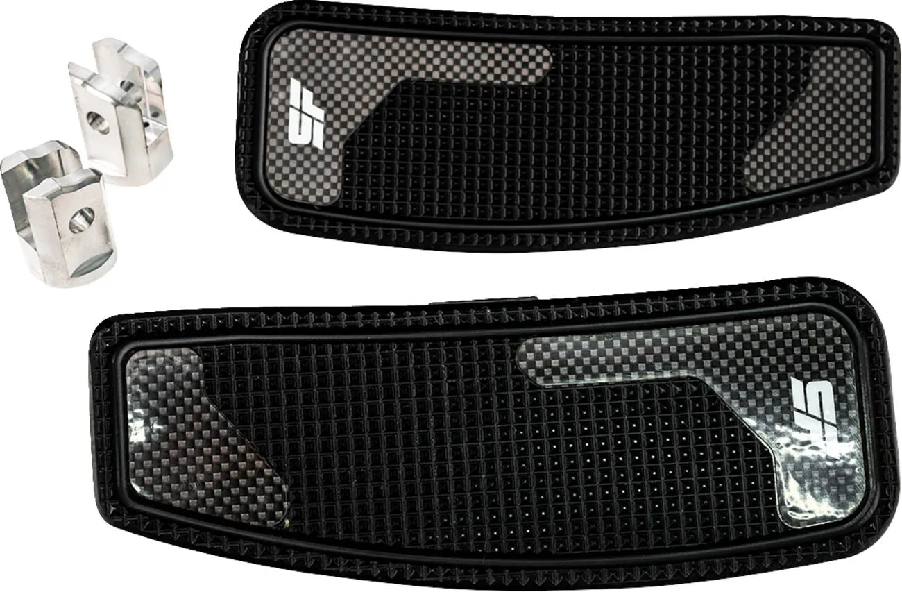 Slyfox Mini-Trittbretter – Schwarz eloxiertes Aluminium