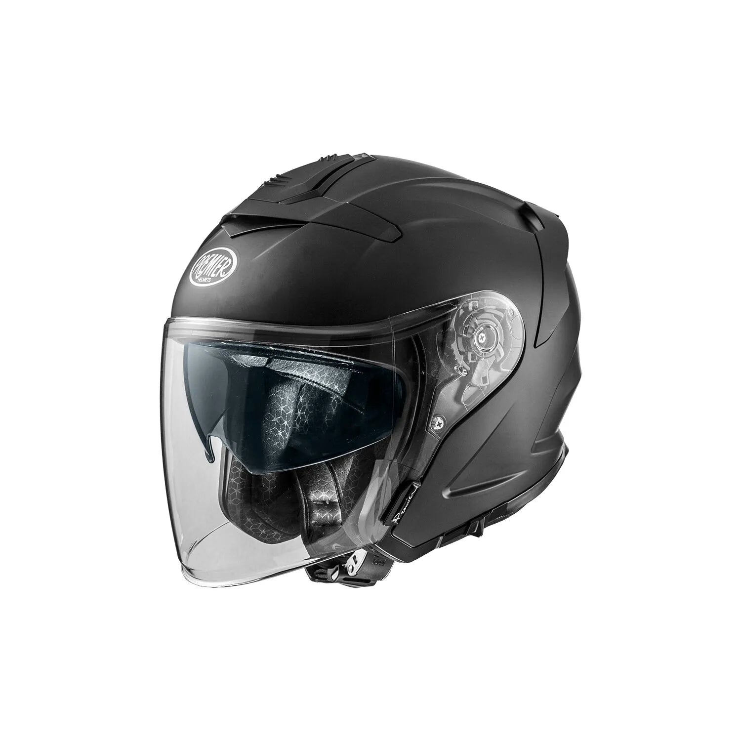 Premier Helmets JT5 Helm – Offener Helm – Mattschwarz