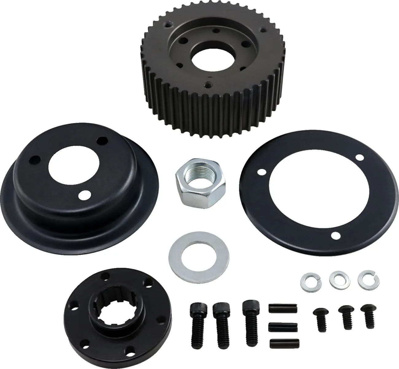 Riemenscheibe für Motorwellen von Belt Drives Ltd. – 45 Zähne