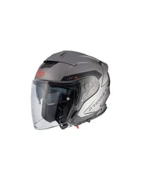 Premier Helmets Jt5 Ma Jethelm - Schwarz/Grau