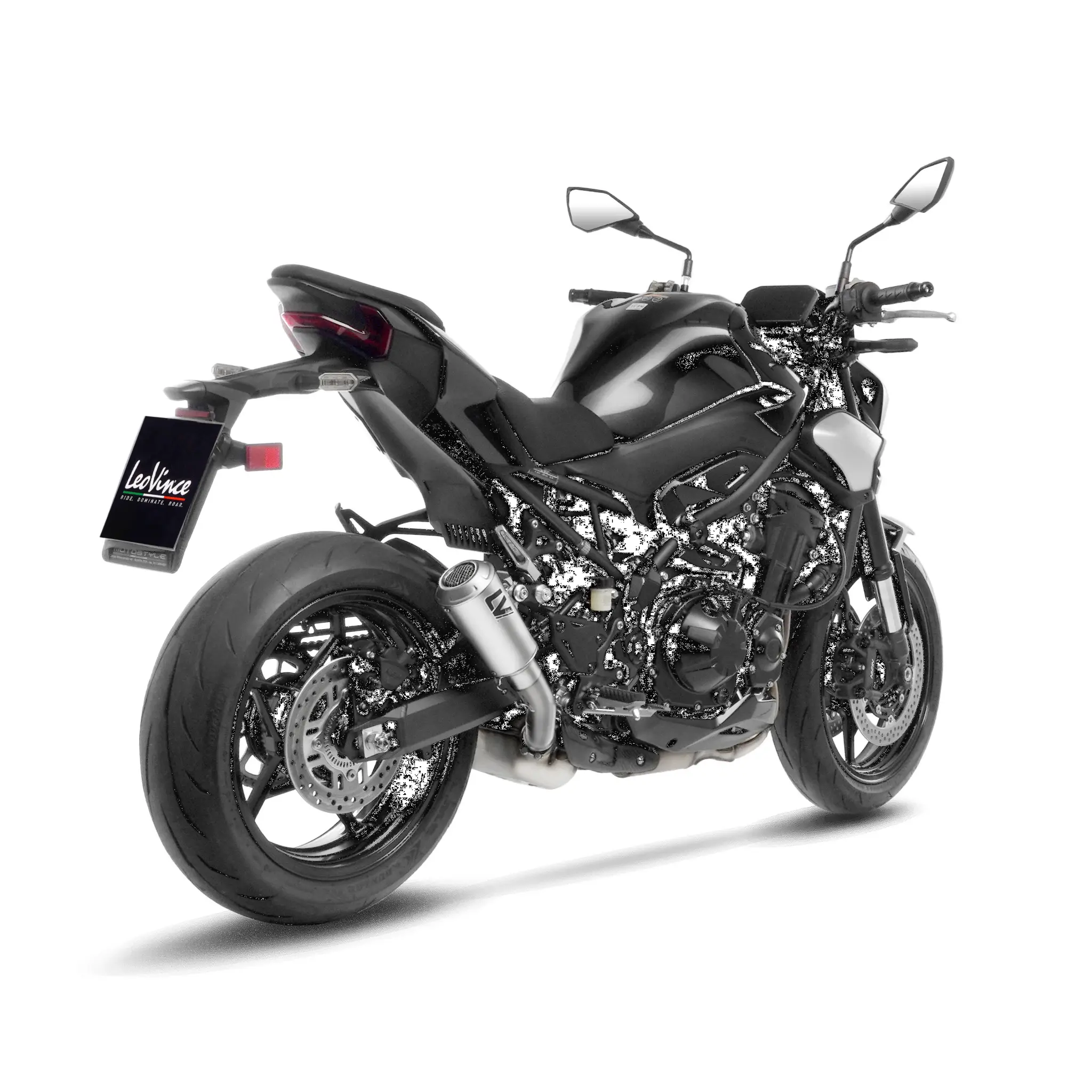 Leovince LV-10 Edelstahl-Slip-on-Schalldämpfer