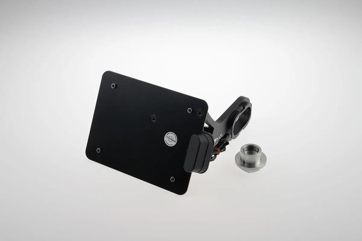 Cult Werk Nummernschildhalter – Schwarzer Stahl