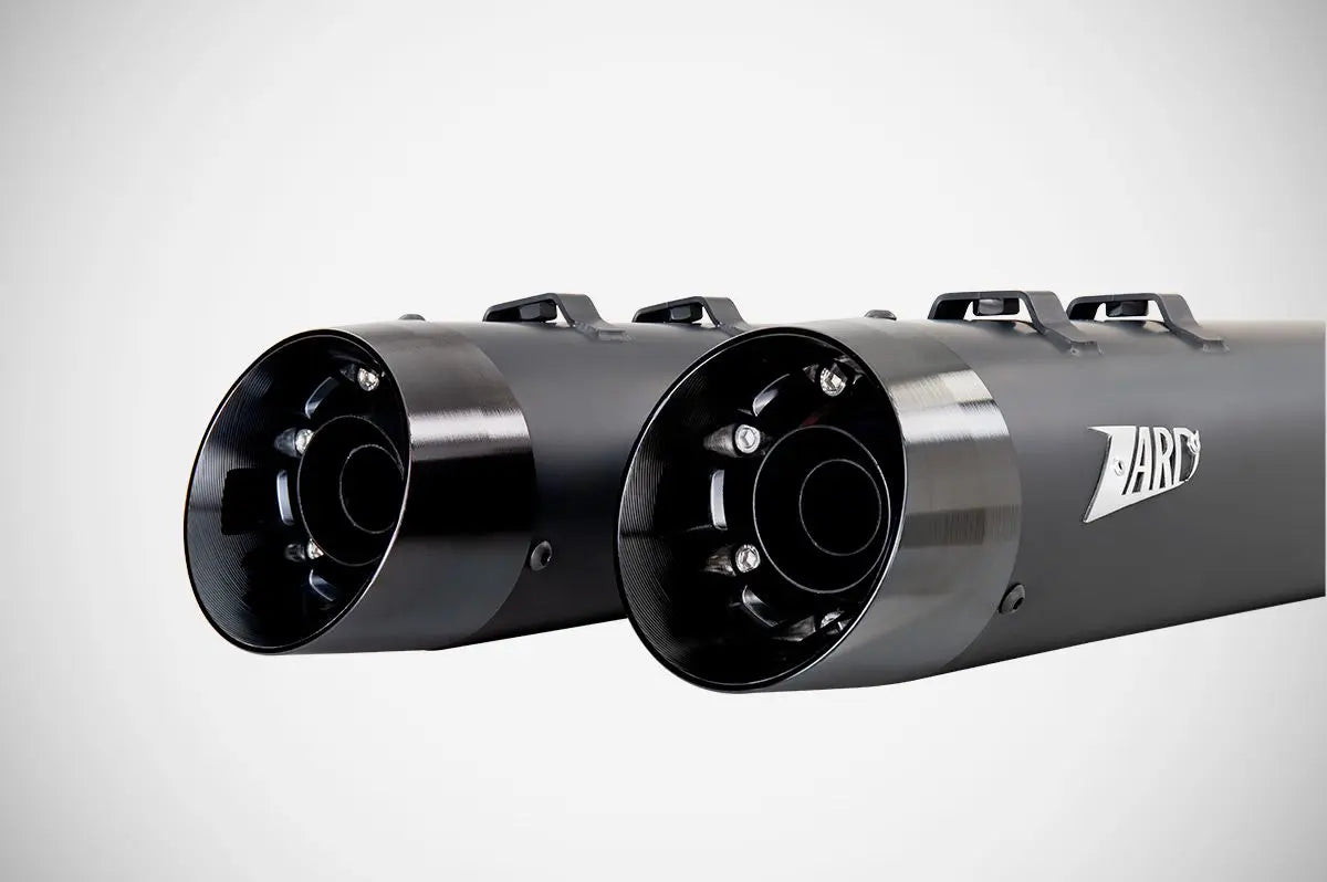 Zard 4,33" Slash-Cut Slip-ons Schalldämpfer für HD-Touring E5