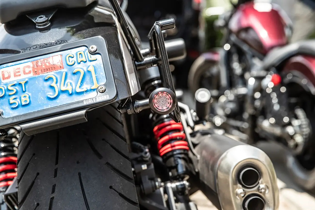 Burly Brand Kennzeichenhalterung für Honda Motorräder