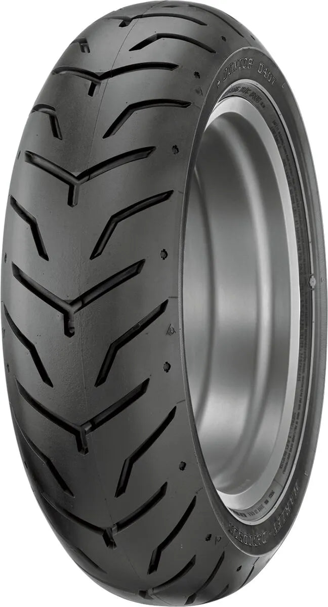 Dunlop D407 Reifen 200/55R17 Hinterreifen, schwarz, schlauchlos