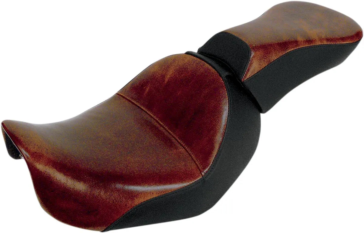 Saddlemen Soziussitz – 15 Zoll, braunes Leder