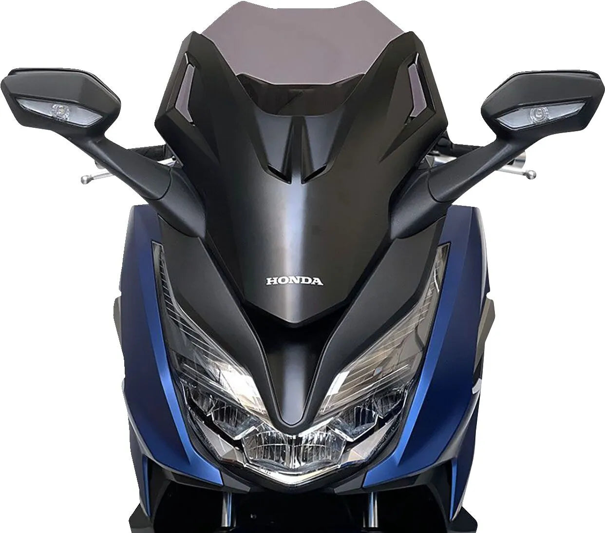 Wrs Scooter Windschutzscheibe - Dunkel getönt, 15,75"