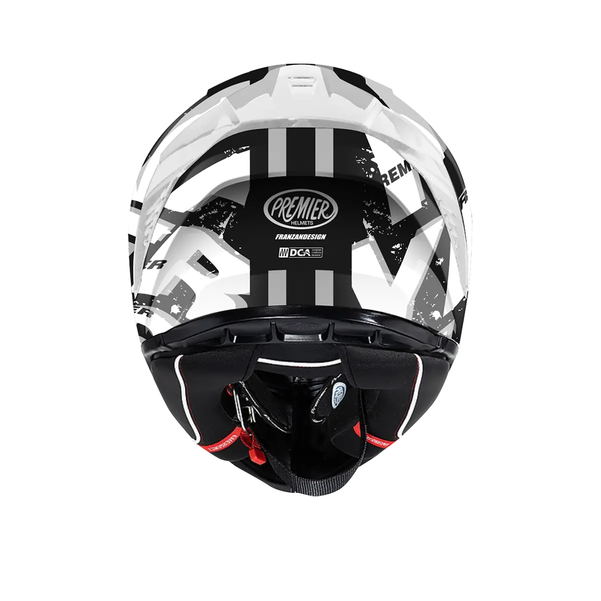 Premier Helmets Hyper Sr Integralhelm Street Weiß/Schwarz