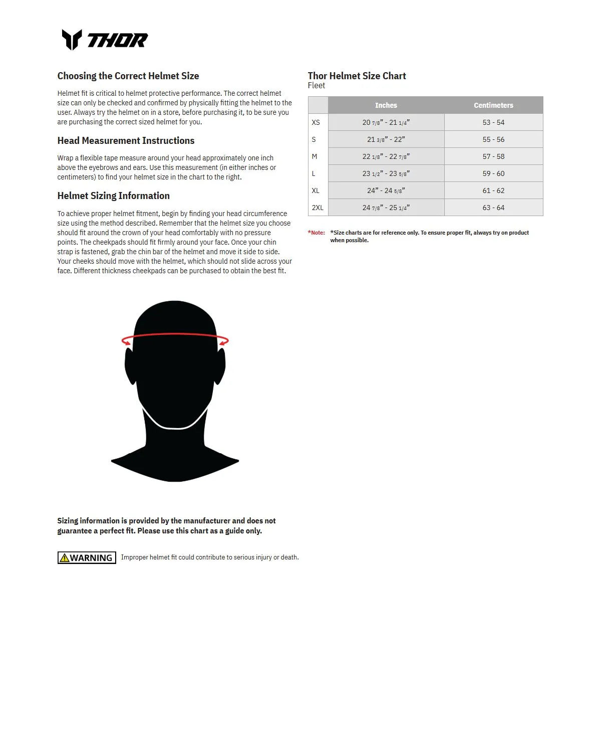 Thor Fleet Whiteout Helm