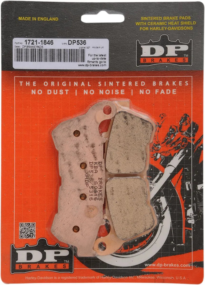 DP Brakes Sintermetall-Bremsbeläge für Harley/Buell