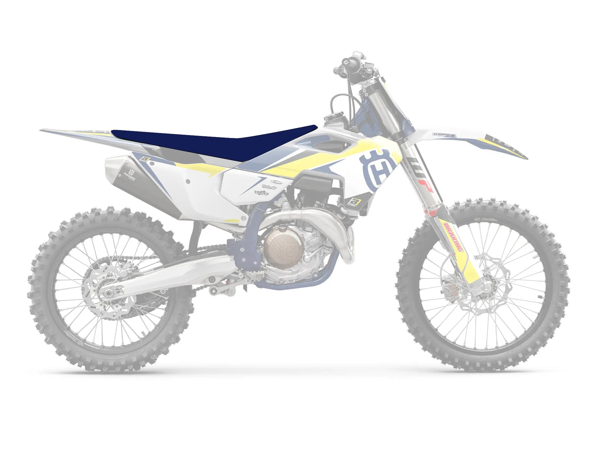 Blackbird Racing Pyramid Sitzbezug - Blau