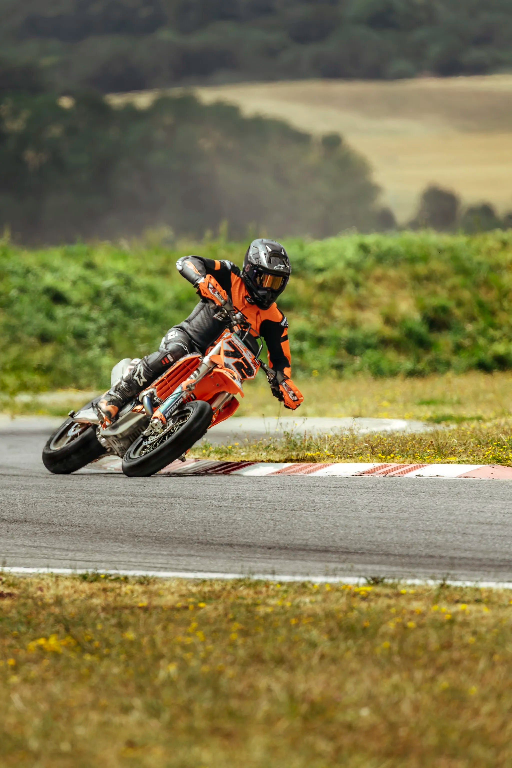 Michelin Power Supermoto Slick-Reifen für Supermoto-Rennen