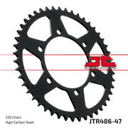 JT Sprockets Stahl-Kettenrad hinten - 520, 47 Zähne
