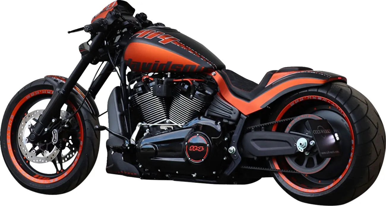 Cult Werk Kennzeichenhalter mit LED-Beleuchtung