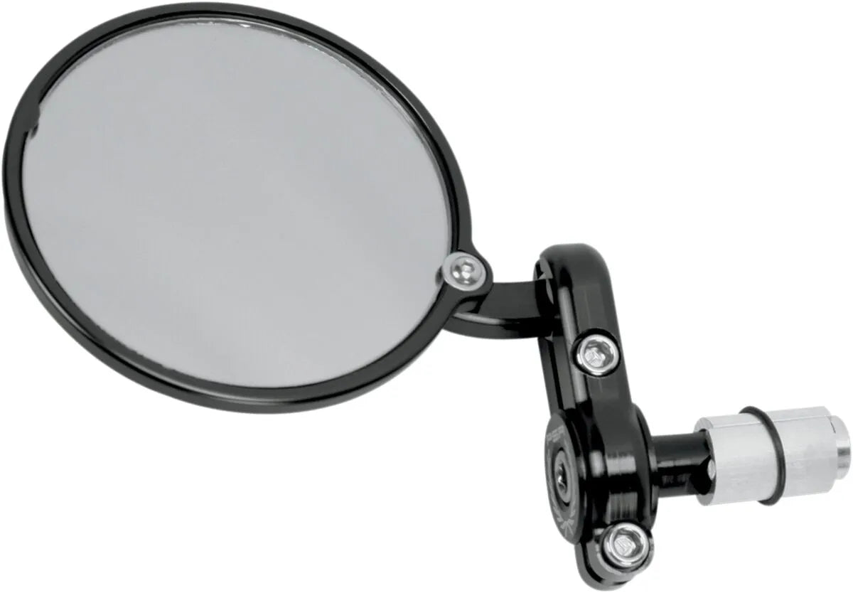 PSR Klappbarer Lenkerendenspiegel 7/8 Zoll Schwarz