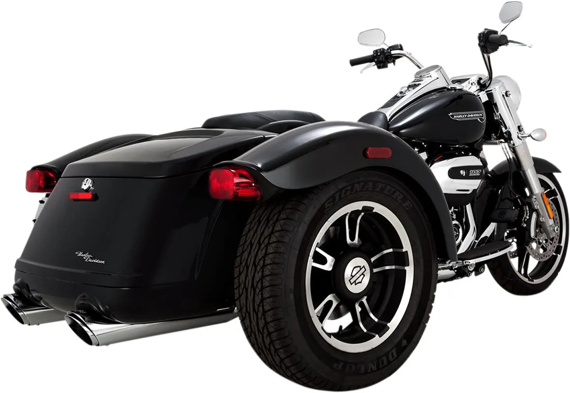 Vance &amp; Hines Twin Slash Slip-on Schalldämpfer für Freewheeler