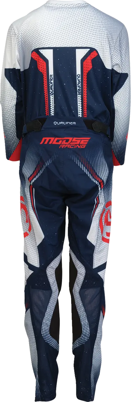 Moose Offroad Jugend-Qualifikationshose – Blau/Rot/Weiß