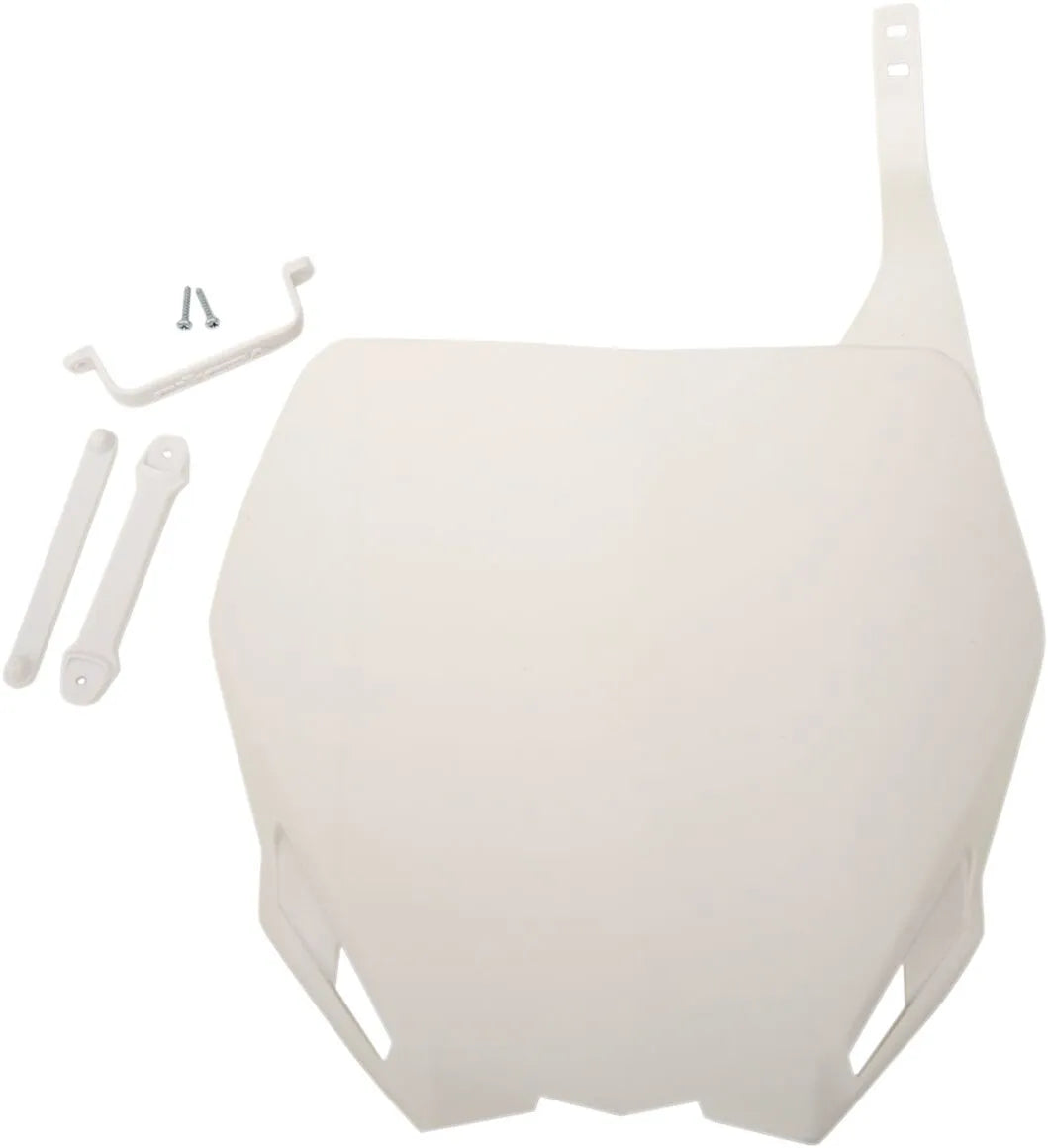 Cycra Stadion-Nummernschild Weiß