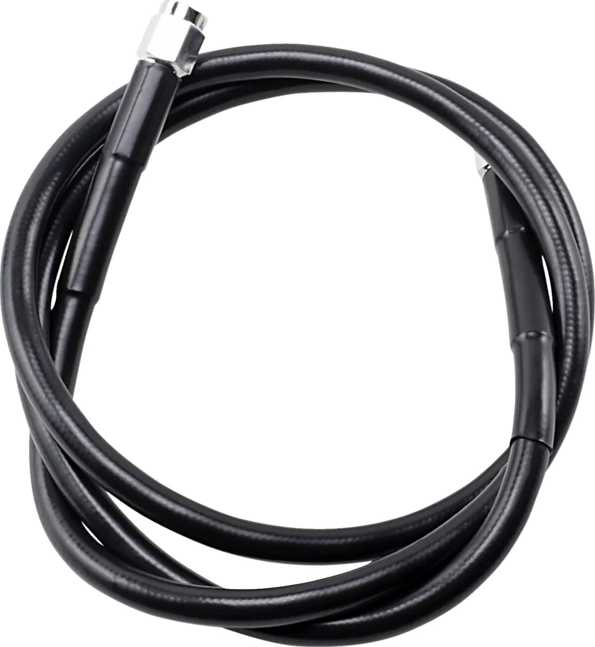 Drag Specialties Universal-Bremsleitung 42" Schwarzes Vinyl