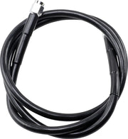 Drag Specialties Universal-Bremsleitung 42" Schwarzes Vinyl