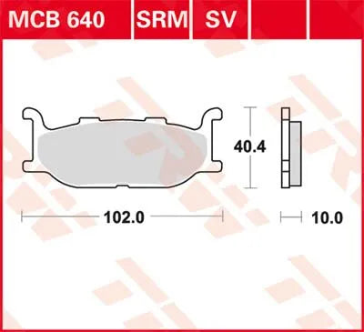 TRW Allround-Sintermetall-Bremsbeläge