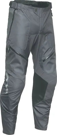 Thor Terrain Dual-Sport-Hose mit integriertem Staufach – Schwarz/Hellgrau/Anthrazit