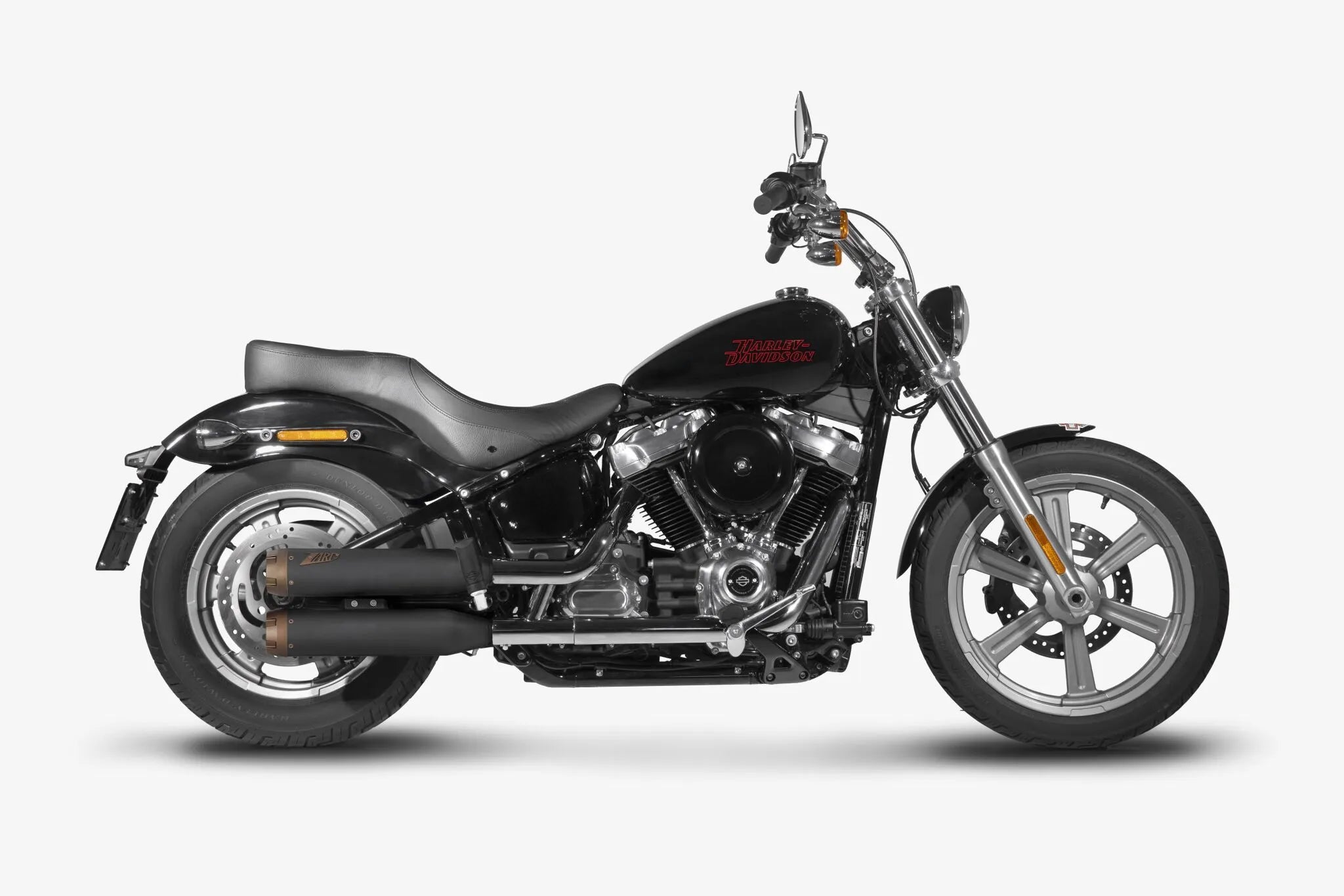 Zard Überlappender Slip-on-Schalldämpfer für HD Softail M8