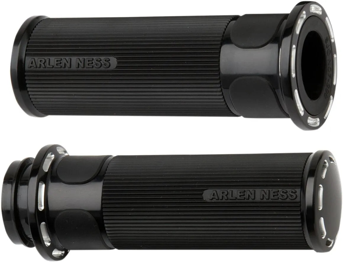 Arlen Ness Slot Track Griffe - Schwarz eloxiert