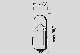 Zahnseide-Glühbirnen - 12V-Ersatz