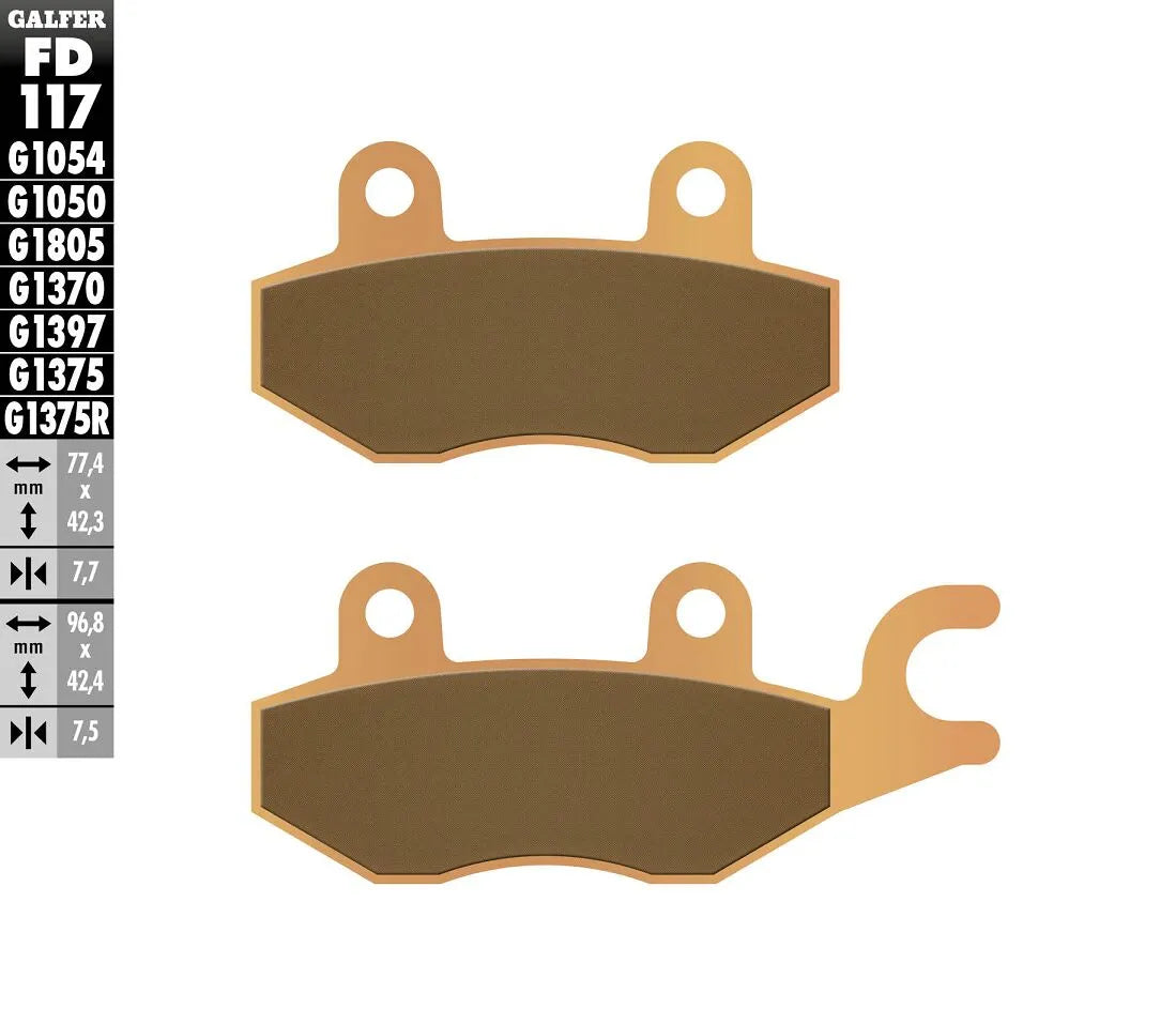 Galfer Hh Sinterbremsbeläge – Hochleistungsbremsen