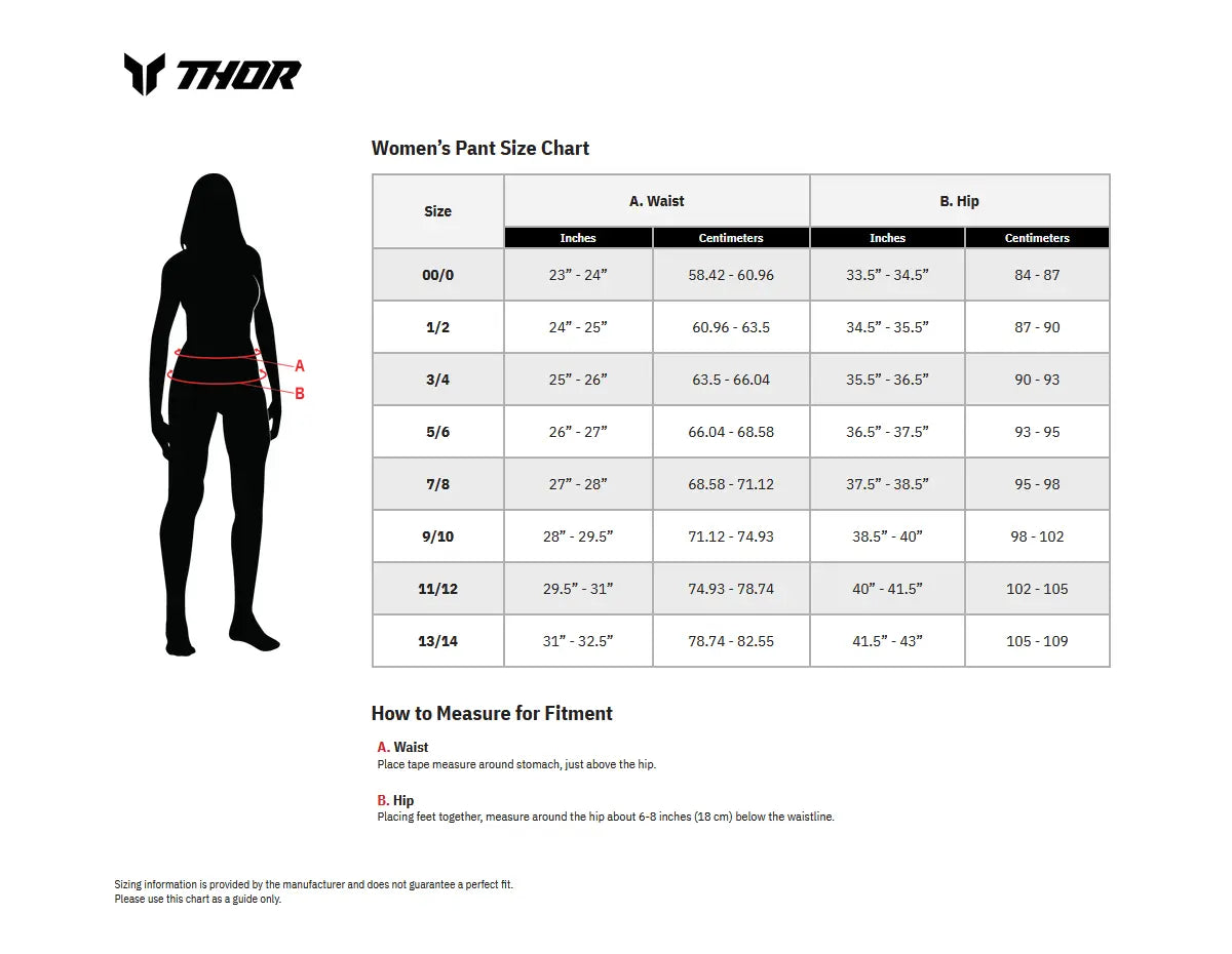 Thor Damen Sportmode Velocity Hose – Grau/Weiß/Neongelb/Türkis