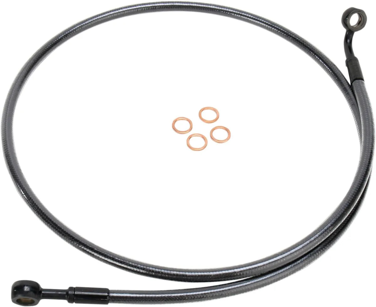 Magnum Shielding Stahlflex-Bremsleitung vorne für Modelle ohne ABS