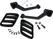 Show Chrome Combat Trittbretter – Schwarzes Aluminium