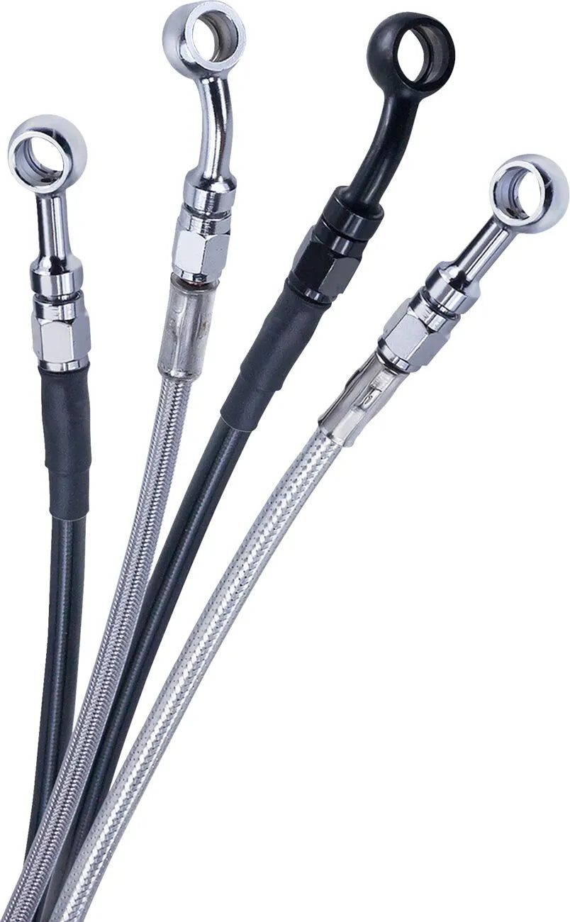 Barnett obere Edelstahl-Bremsleitung