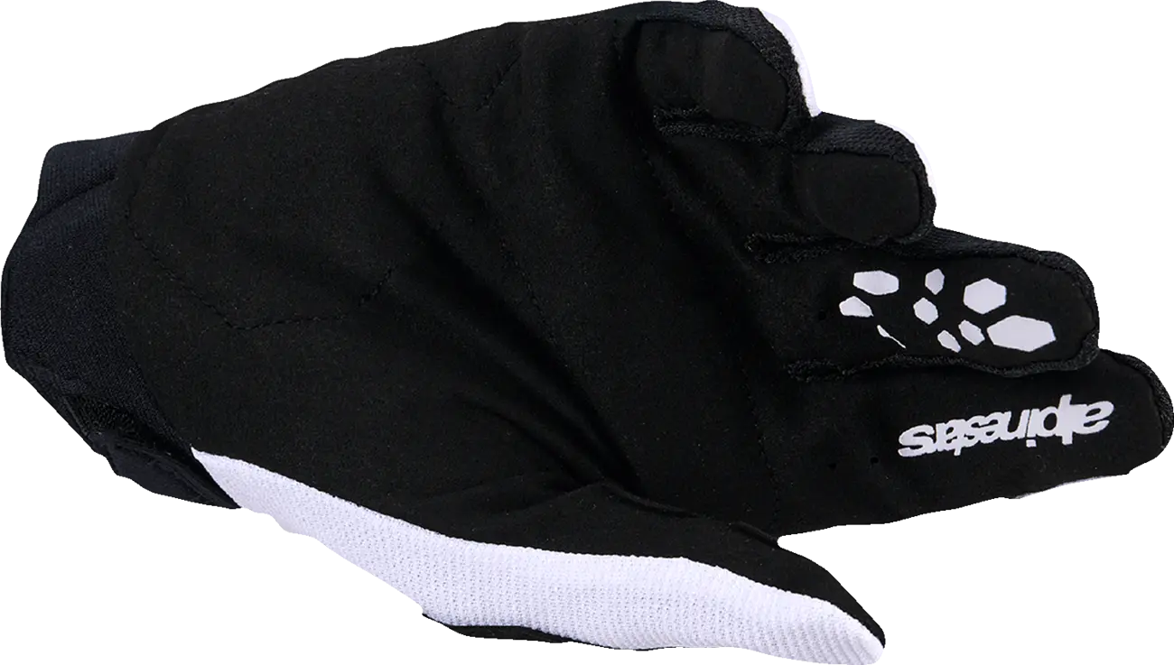 Alpinestars Full Bore V2 MX Handschuhe – Schwarz/Weiß/Hellgrau