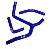 KSX Kühlerschlauch-Set Silikon Blau