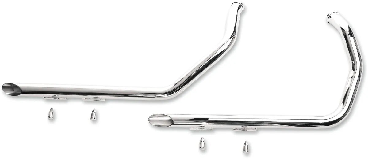 Paughco 1-3/4" Dual Slash-cut Drag Pipes für Sportster