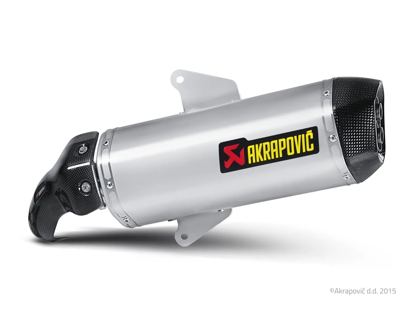 Akrapovic Slip-on-Schalldämpfer für Roller