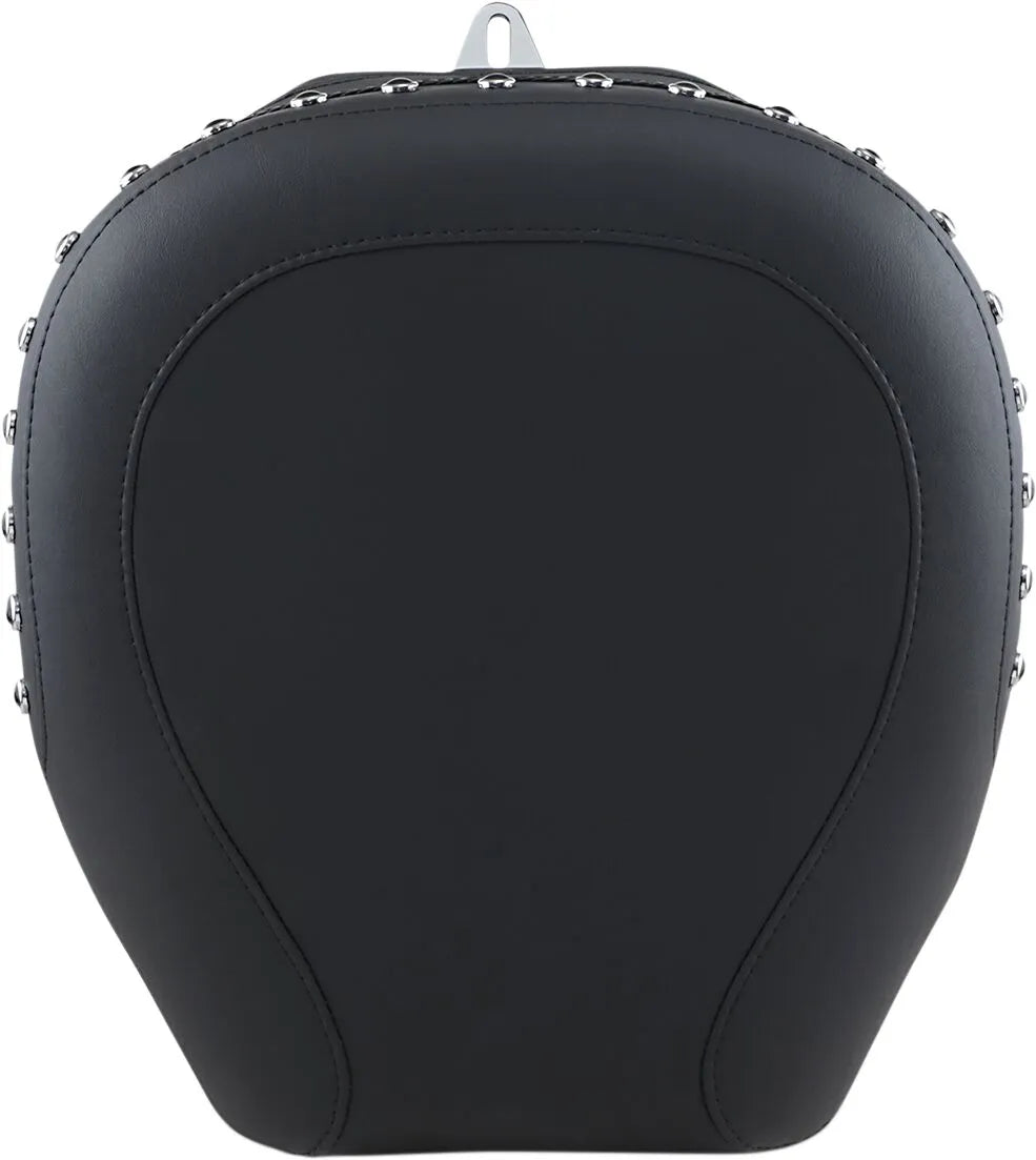 Mustang breite Rücksitzbank - Schwarzes Vinyl mit Nieten